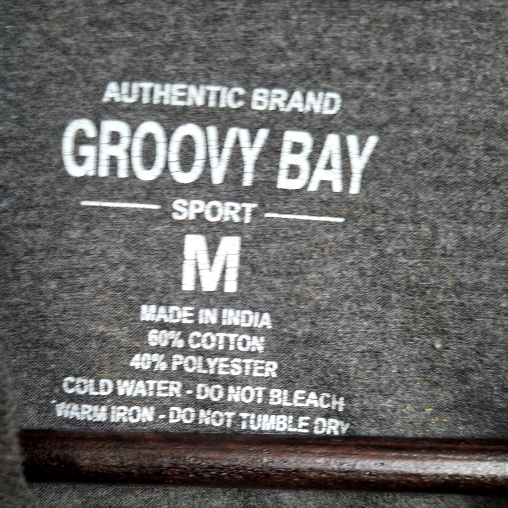 GROOVY BAY Mens Sporty Gym Tank Top Soft Comfy Gray Yellow Jamaica No Problem 62 - Picture 7 of 10